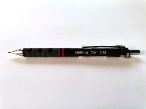 Nyomósiron Rotring Tikky, bordó, 0,35