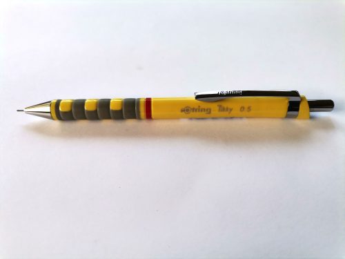 Nyomósiron Rotring Tikky, sárga, 0,5