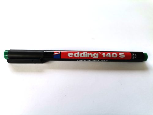 Alkoholos marker Edding, zöld 140S