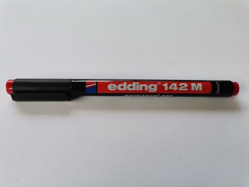 Alkoholos marker EDDING, piros 142M