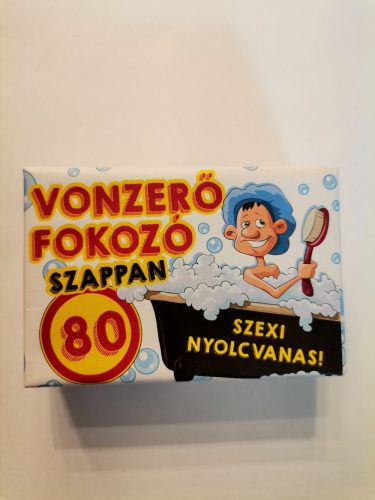 Szappan évszámos, férfi, 80