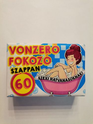 Szappan évszámos, női, 60