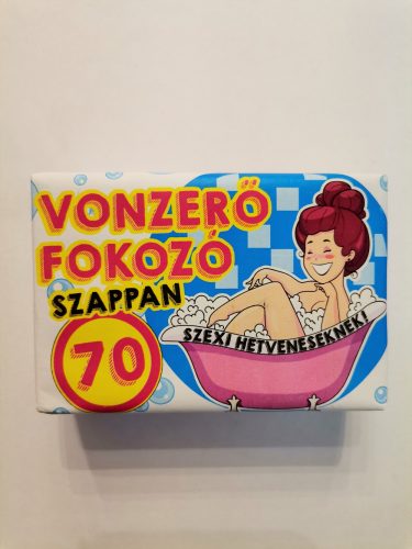 Szappan évszámos, női, 70